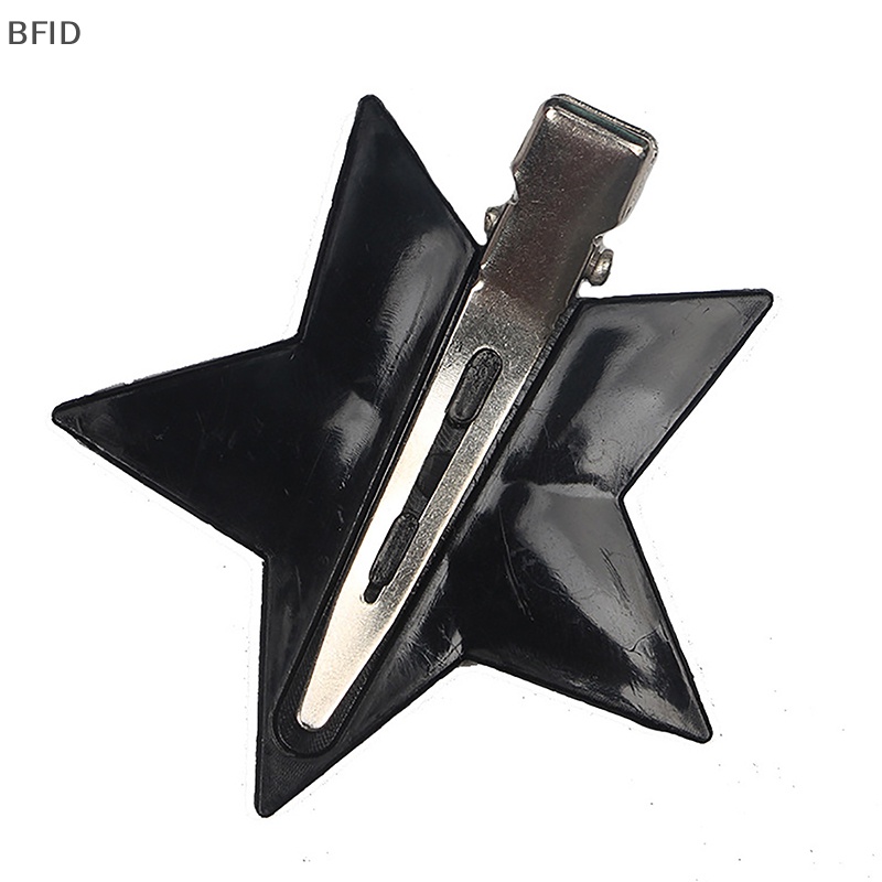 [BFID] Jepit Rambut Bintang Manis Keren Pesona Sederhana Baru Metal Bobby Pin Y2k Alligator Clip [ID]