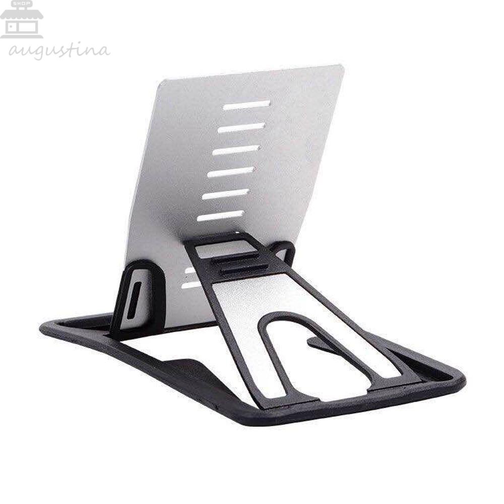 Agustinina Stand Handphone Kreatif Anti Geser Braket Lipat Sudut Adjustable Meja Desk PC Tablet Rak Ponsel