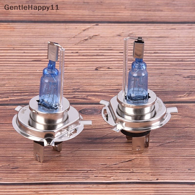 Gentlehappy 2PCS Super Terang 35/55w Mobil H4 Haen Lamp Socket Auto Headlight Bulb id