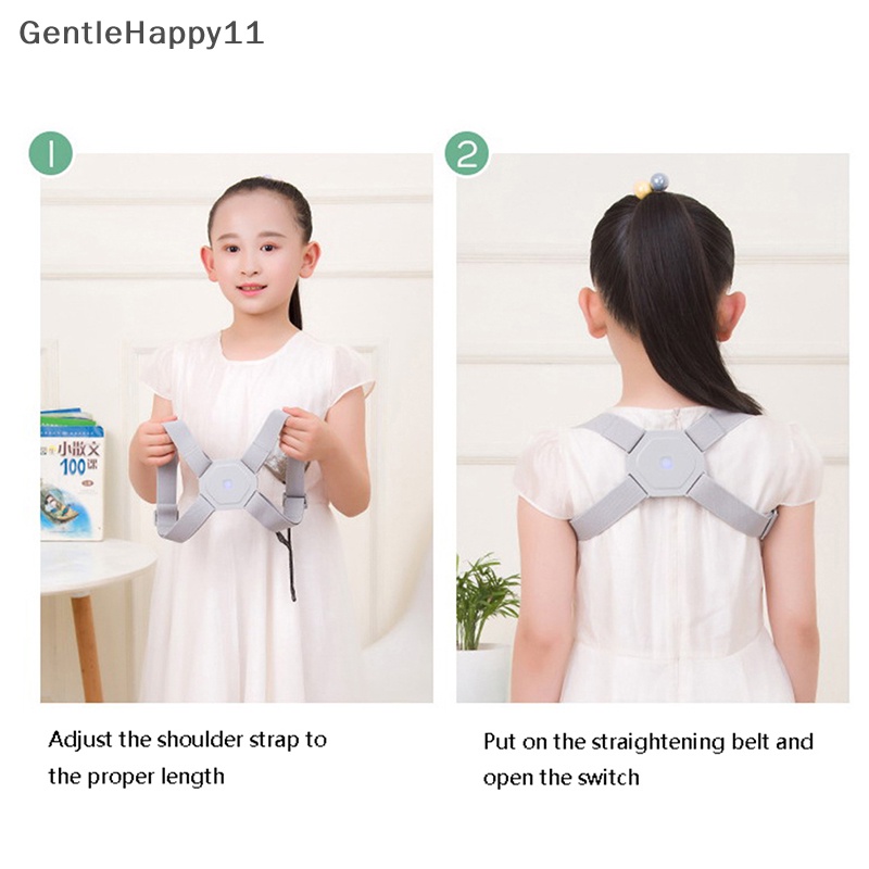 Gentlehappy Intelligent Posture Corrector Back Posture Trainer Koreksi Bahu Tulang Belakang id