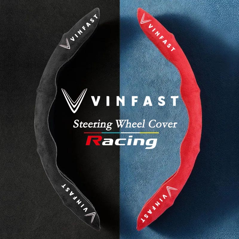 Vinfast Cover Setir Mobil Bahan Kulit Suede Untuk Aksesoris Vf 8vf 9vf E34