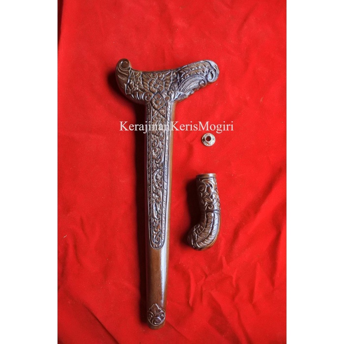 

warangka tempat keris ukir madura alusan hrg murah 42cm Termurah