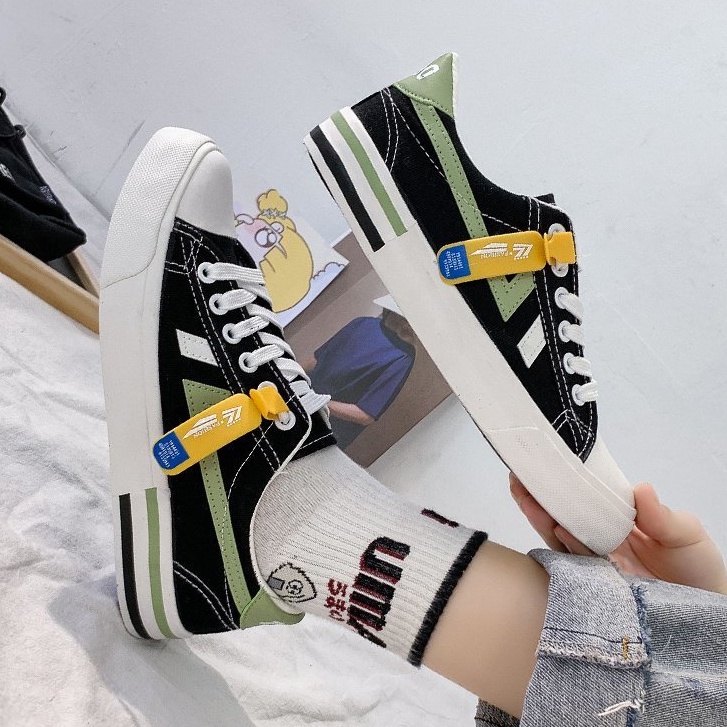 JILITU Sepatu Canvas  Import fashion trend korean  SW-17