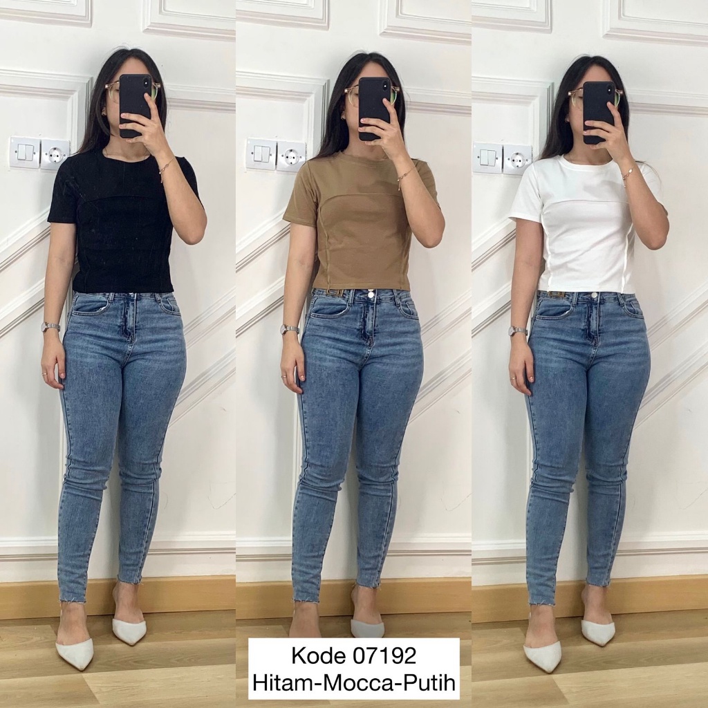 Baju Kaos Wanita Polos I Kaos Import Bangkok I Kaos Bangkok Wanita I Baju Kaos Impor