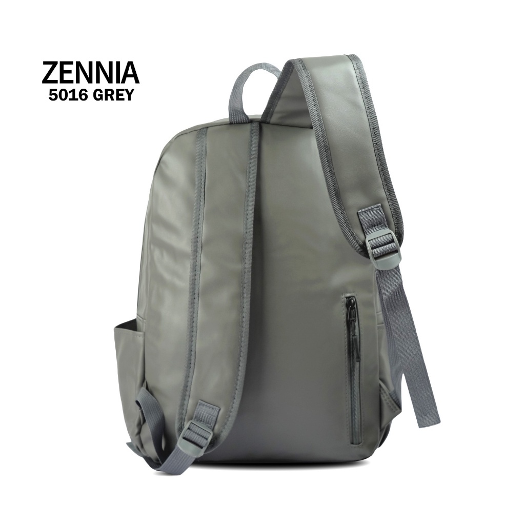 Tas Ransel Kulit Zennia 5016 Tas Sekolah Travell Fashion