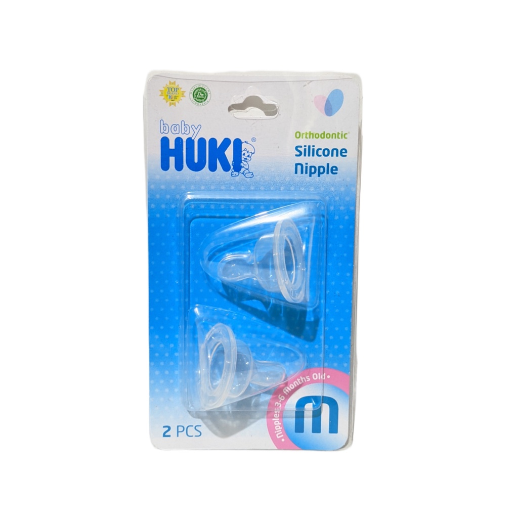 Huki Dot Orthodontic (Gepeng) Blister isi 2 S/M/L