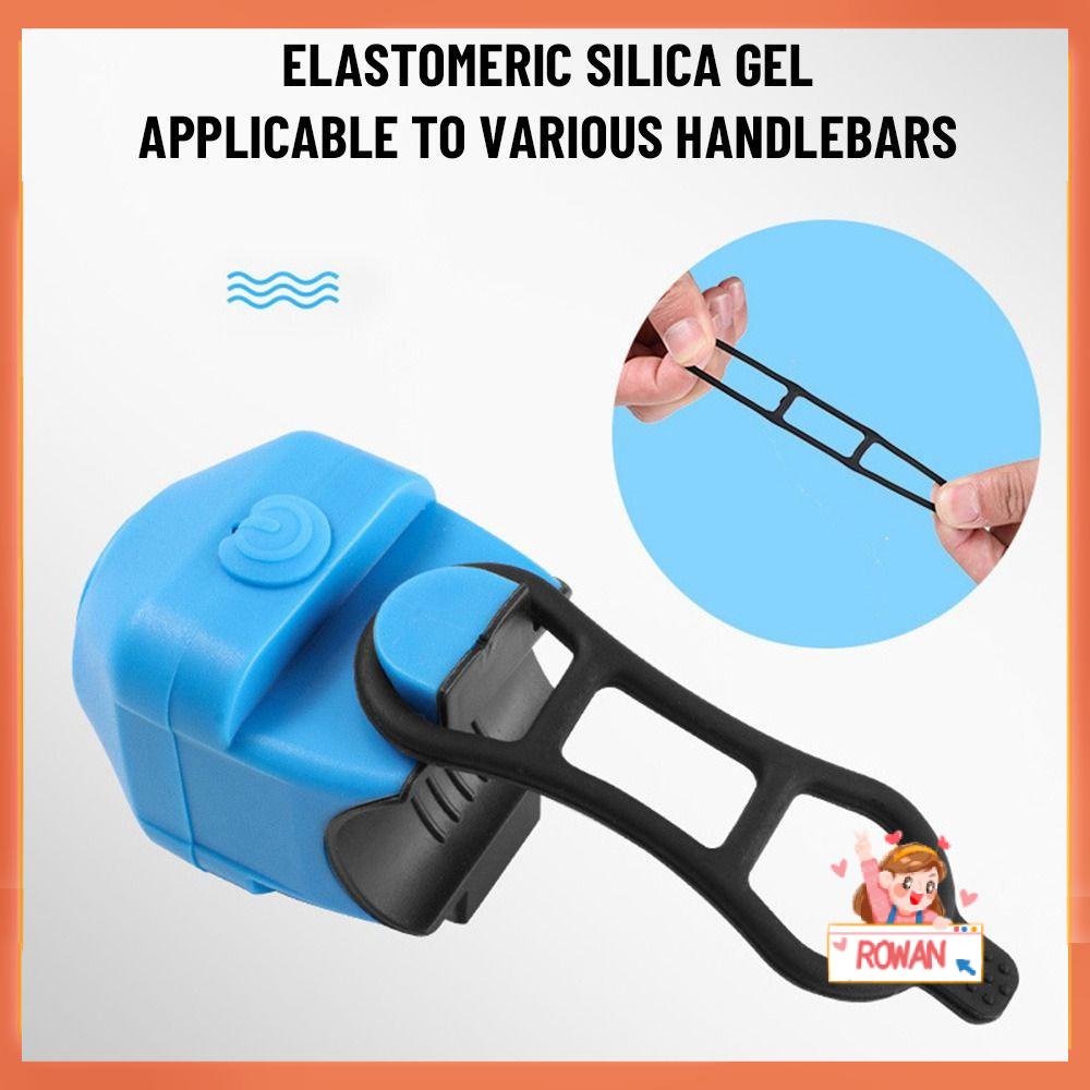 R-FLOWER 1pc Bersepeda Stang Sepeda Anak Lucu Peralatan Bersepeda Alloy Plastics Rings Horn Suara Alarm