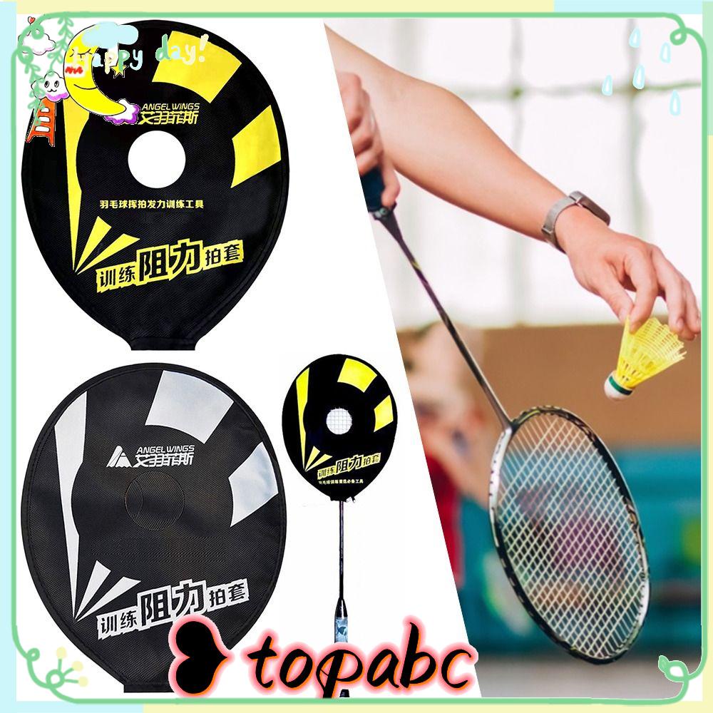 TOP Raket Badminton Resistance Cover Aksesoris Ayunan Hitting Profesional Meningkatkan Pergelangan Tangan