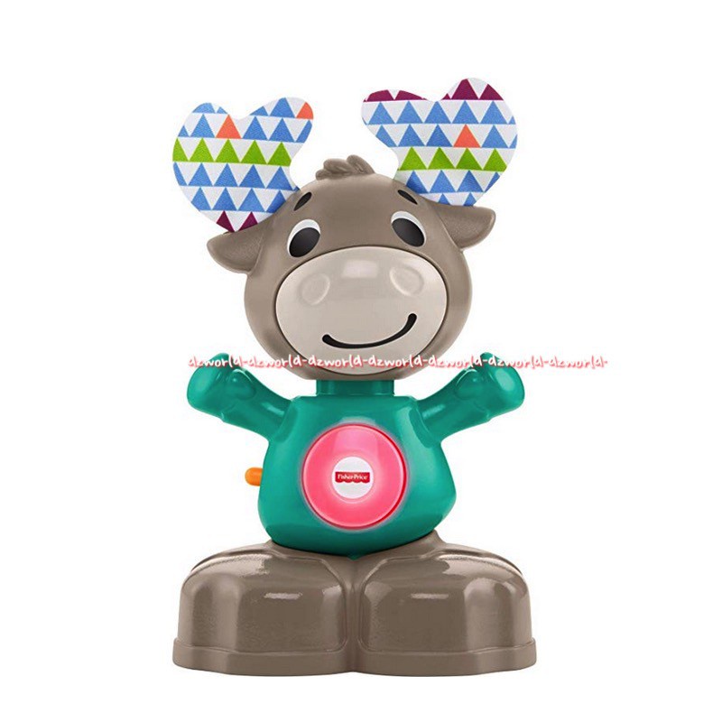 Fisher Price Musical Moose Counting Cause Effect Mainan Bayi