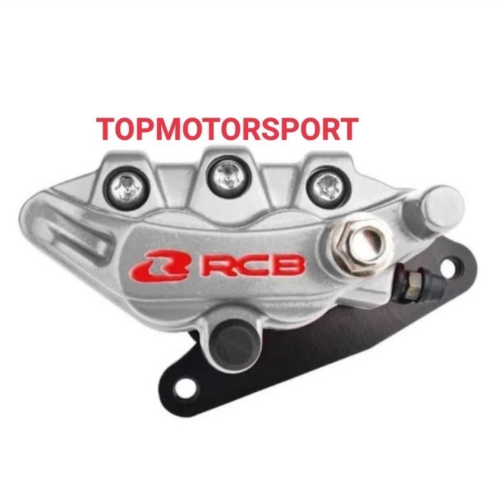 RCB KALIPER REM BEAT STREET/DELUXE/POP/FI/OLD PLUS BREKET ORIGINAL RCB - Silver