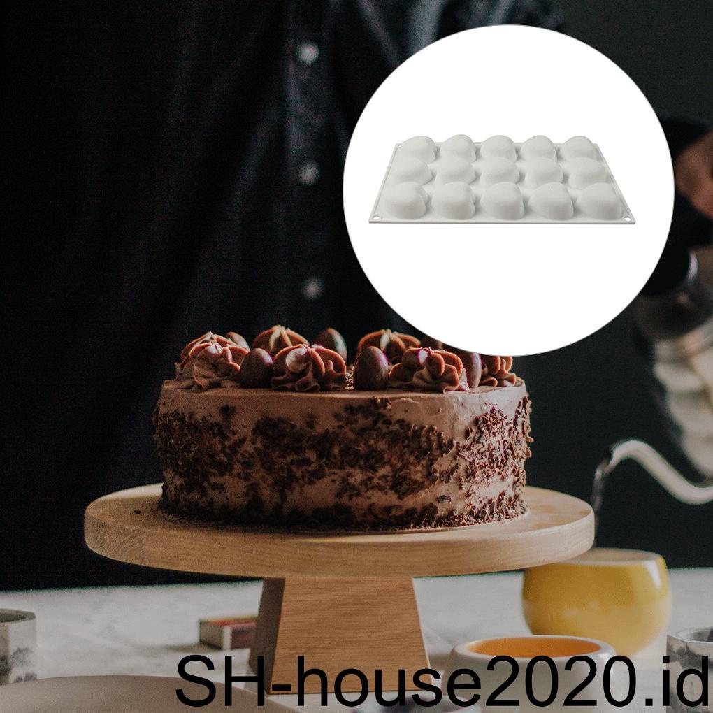 Cetakan Fondant Perlengkapan 15kisi Cetakan Timbul Buatan Tangan Alat Dekorasi Kue DIY Candy Casting Die Hajatan Dessert