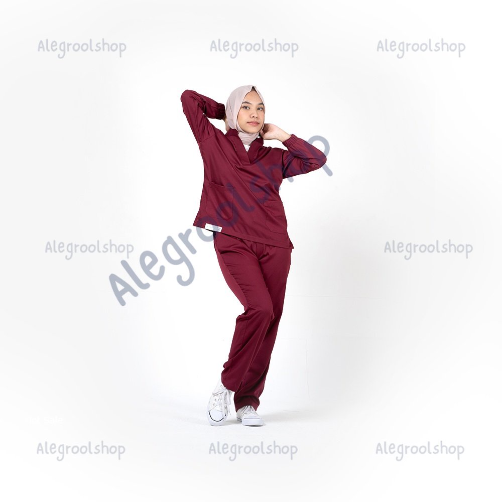 Doctor Scrub's Baju OK Lengan Panjang/Pendek Big Size Series &quot;Your Style&quot;