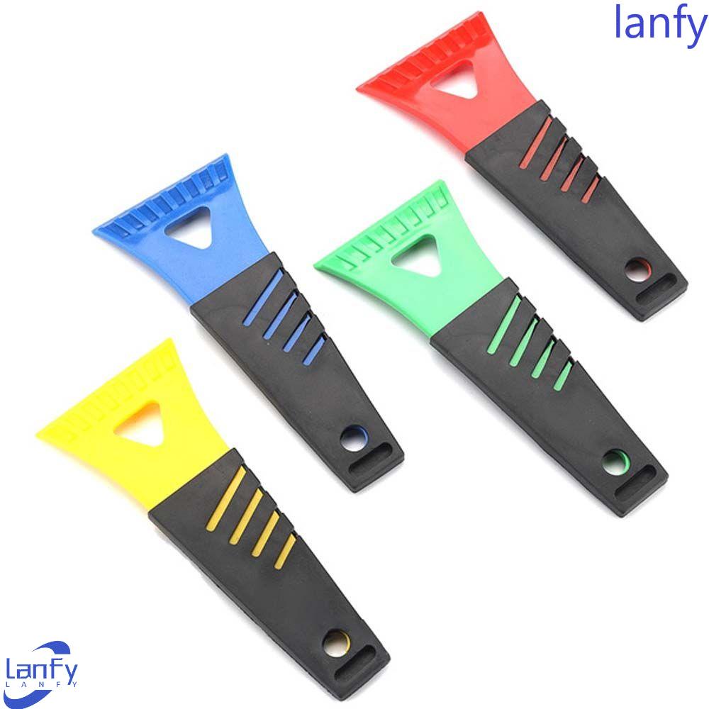 LANFY Sekop Salju Mobil Portable Plastik Alat Pembersih Mobil Perlengkapan Aksesoris Mobil Window Snow Remover Ice Scraper