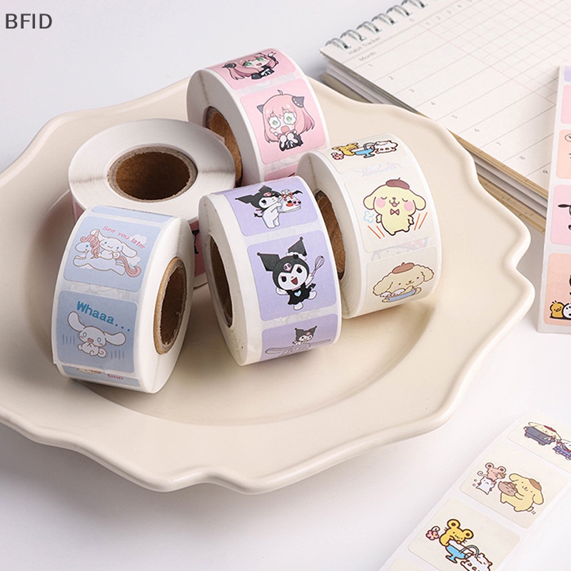 [BFID] Roll Isi 500pcs Selotip Kartun ers Sanrio ers Kuromipacha dog Kartun ers Lucu sealing ers Kado [ID]