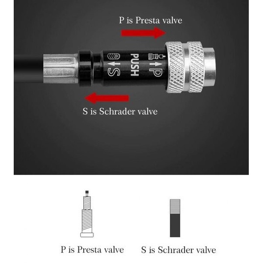 231 ROCKBROS SMART-B Pompa Mini Sepeda High Pressure 150 Psi