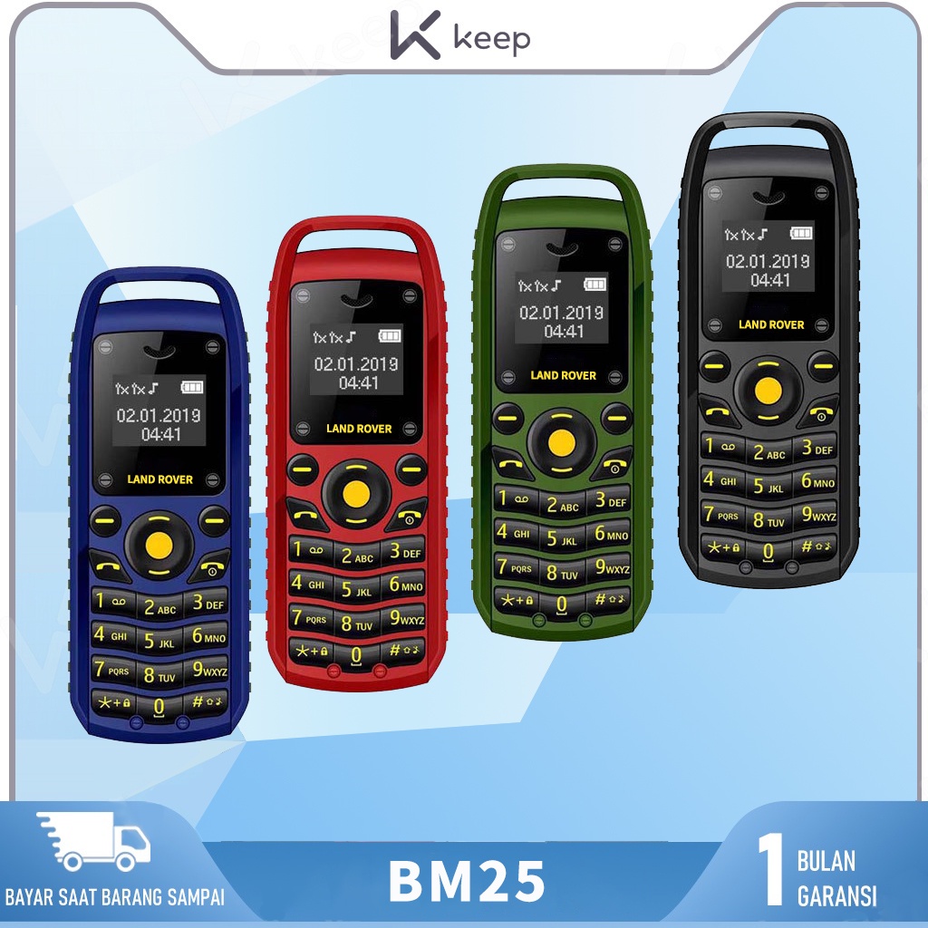 COD HP Mini BM25 Handphone New  Mini DUAL SIM Bisa Bahasa Indonesia