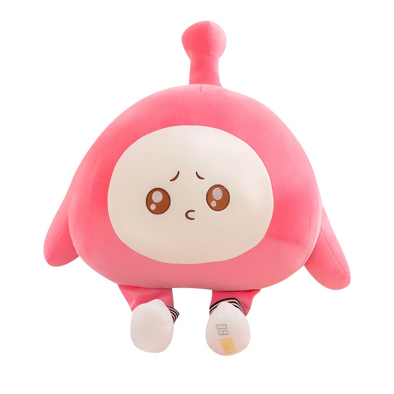 Boneka Telur Kartun Lucu Baru Boneka Mainan Boneka Bantal Boneka Cubit Lembut Hadiah Ulang Tahun Gadis