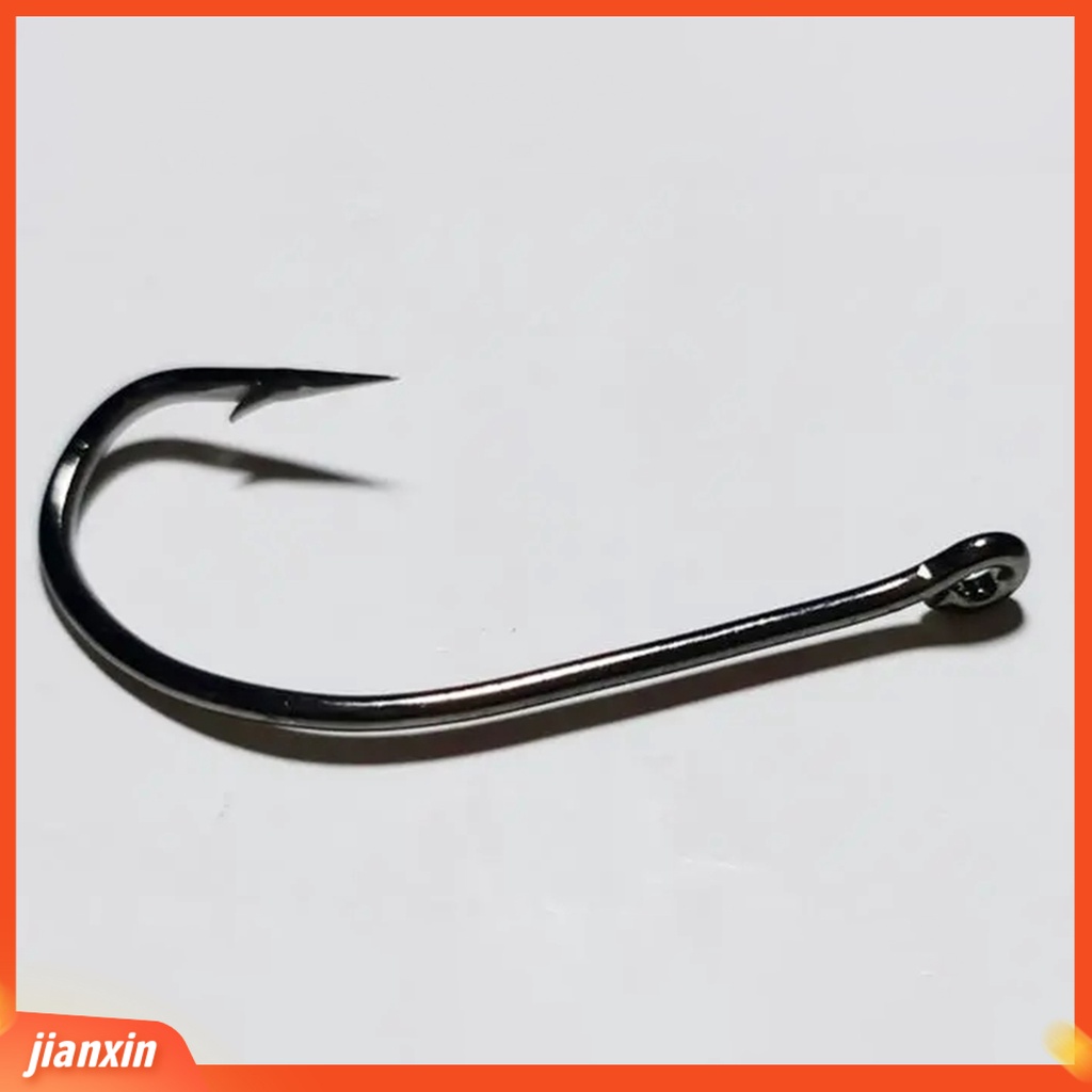 (In Stock) 1000Pcs Nomor 3-12 Tajam Memancing Jig Hook Compact Tahan Korosi Umur Panjang Beberapa Kait Memancing Untuk Pecinta Memancing