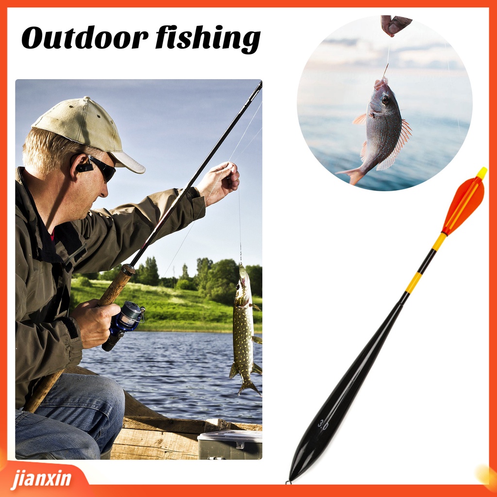 (In Stock) Bobbers Pemancingan Struktur Padat Tahan Benturan Warna Cerah Daya Apung Kuat Mudah Dikenal Pelampung Slip Pemancingan Bobbers Profesional Perlengkapan Memancing