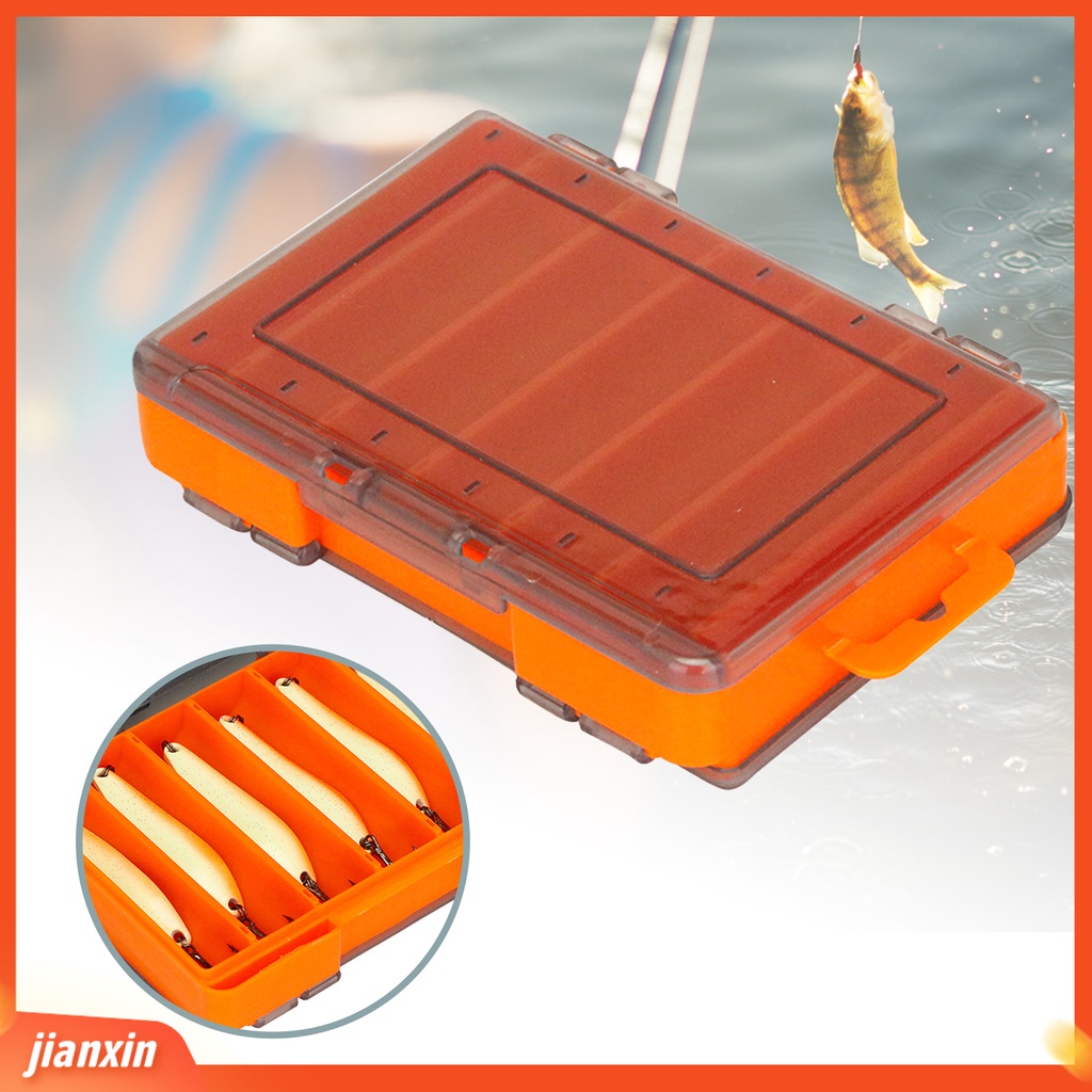 (In Stock) Kotak Alat Pancing Dua Sisi Lure Umpan Hook Aksesoris Storage Organizer Untuk Ikan Gurame