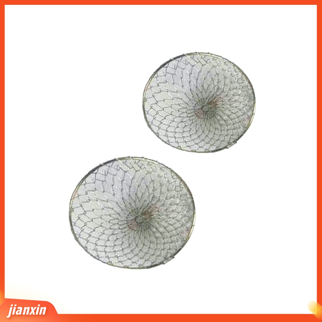 (In Stock) 11/13.5cm Es Memancing Musim Dingin Mini Fish Net Strainer Scoop Tackle Skimmer Scooper