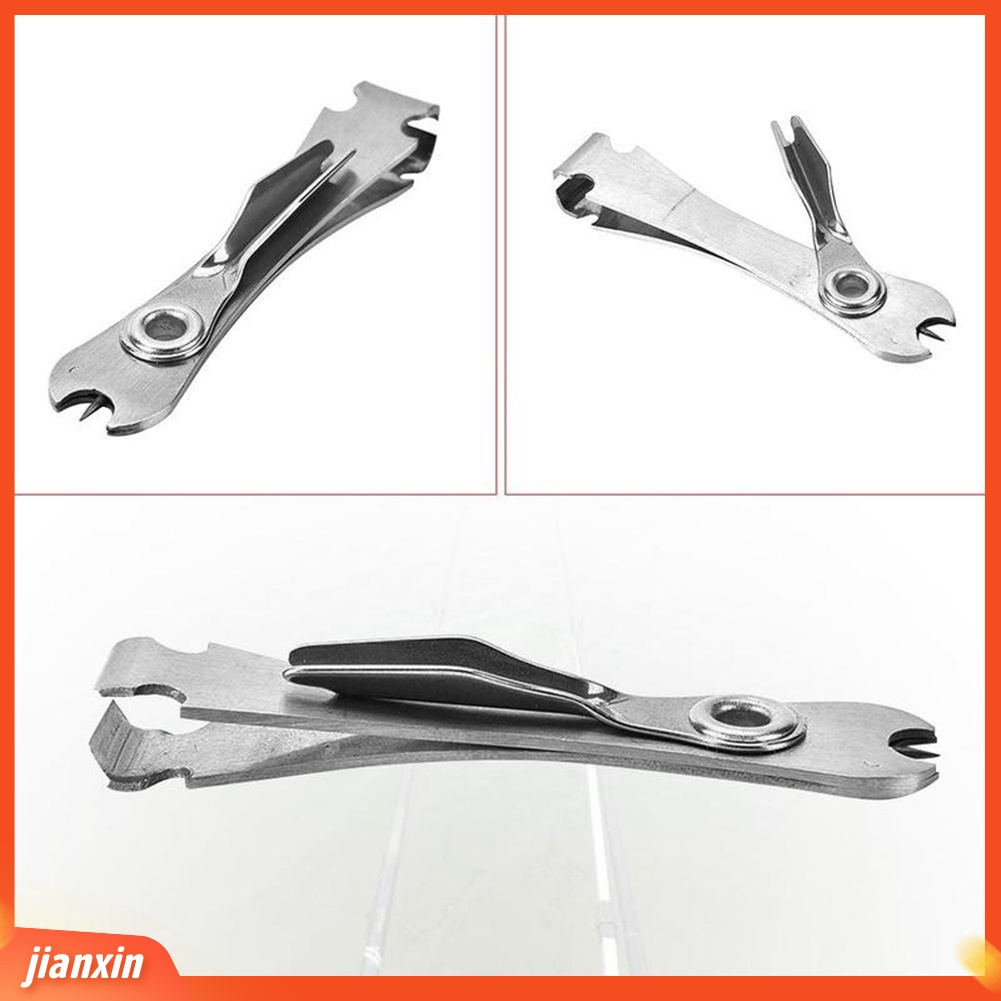 (In Stock) Stainless Steel Nipper Quick Knot Tying Tool Fly Fishing Line Cutter Clippers