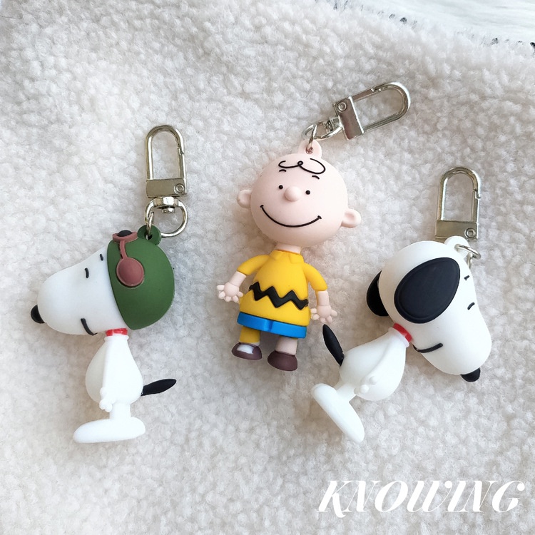 Unisex Hadiah Kecil 3D Kartun Anime Anjing Universal Charms Liontin Dengan Kait Warna Emas Untuk Tas Handbag Ransel Gantungan Kunci Untuk Gadis Laki-Laki