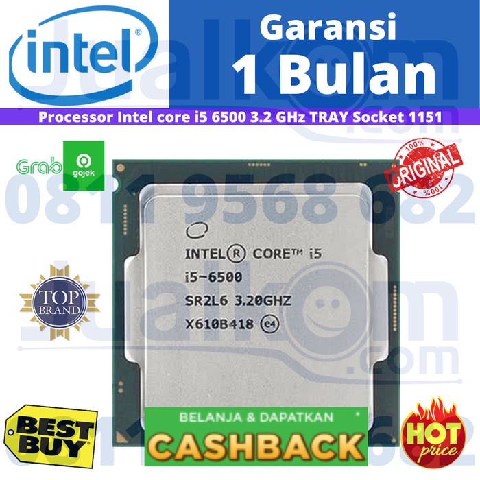 Processor Intel core i5 6500 3.2 GHz TRAY Socket 1151