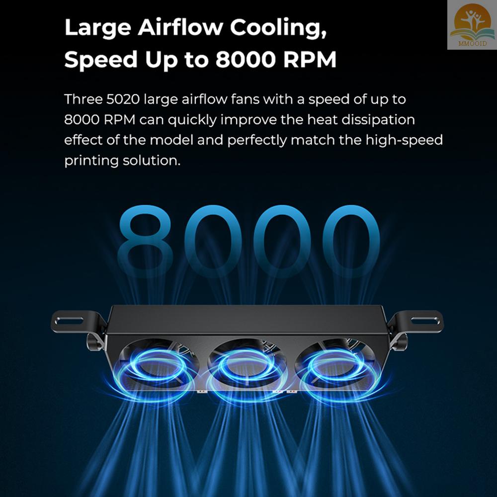 In Stock Creality Fan Cooling Kit Penghilang Panas Cepat Untuk Pencetakan Kecepatan Tinggi Untuk Ender-3/Ender-3 Neo/Ender-3 PRO/Ender-3 V2/Ender-3 V2 Neo /Ender-3 S1/Ender-3 S1 PRO/CR-6 SE Easy