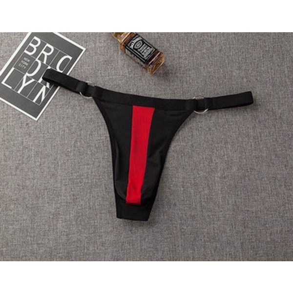 Men Thong Sexy Brief Man Gstring Celana Dalam Pria Hitam 3076