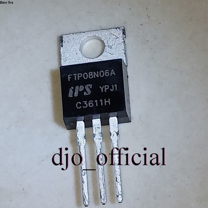 FTP08N06A IPS 08N06 FTP 08N06A Mosfet N-Channel 230W 55V 120A To-220