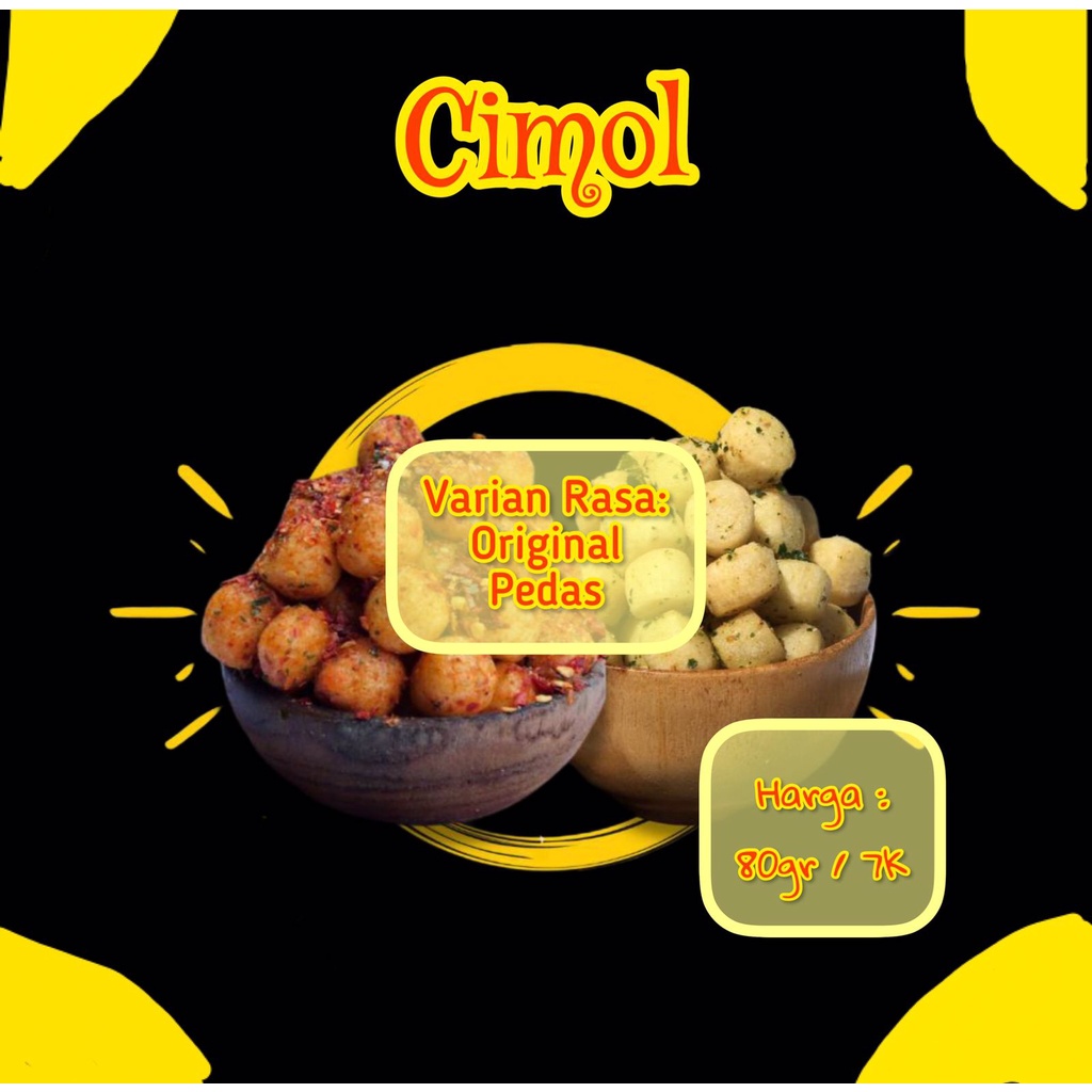 

CIMOL KERING ORIGINAL DAN PEDAS JERUK 70GR