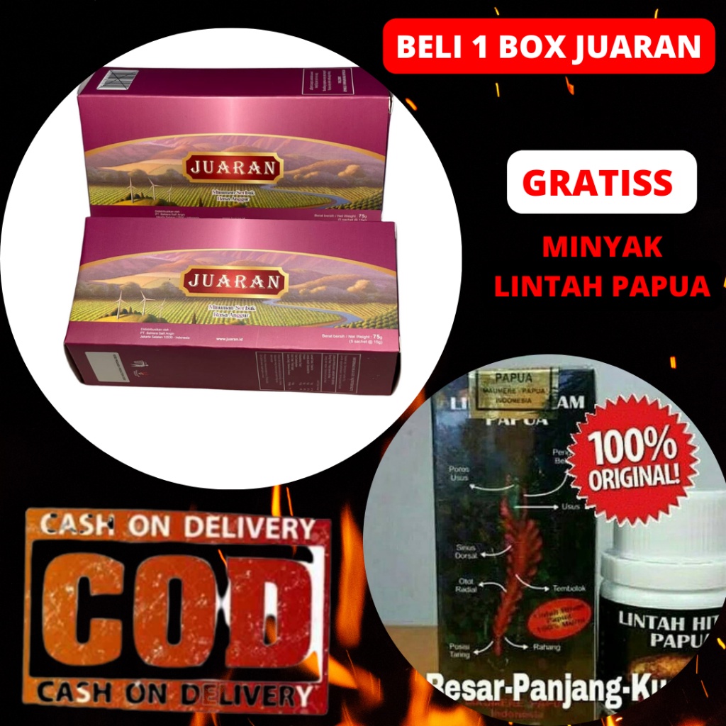 

PROMO Juaran Minuman Suplemen Herbal Sertifikasi BPOM