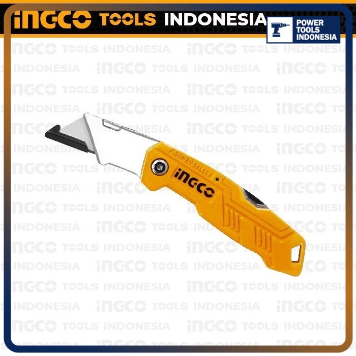 

Folding Knife (SK5) HUK6138 INGCO Pisau Lipat Tukang Gagang Aluminium