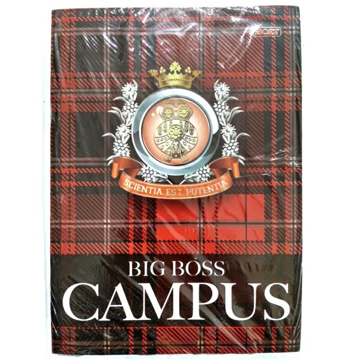 

✨BISA COD✨ -Buku Tulis Big BOSS Campus/ Buku Tulis Boxy isi 50 Lembar