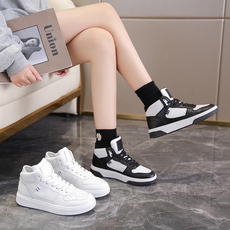 Sepatu Wanita Import Sneakers High Top 23233