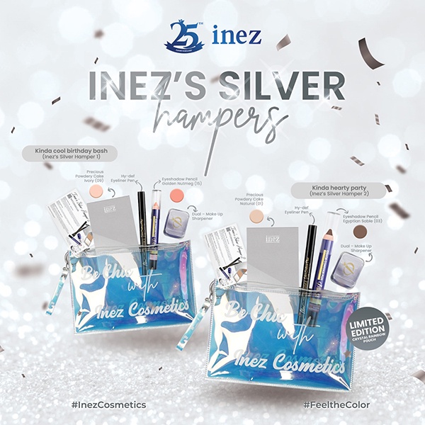 Inez Cosmetics Silver Hampers