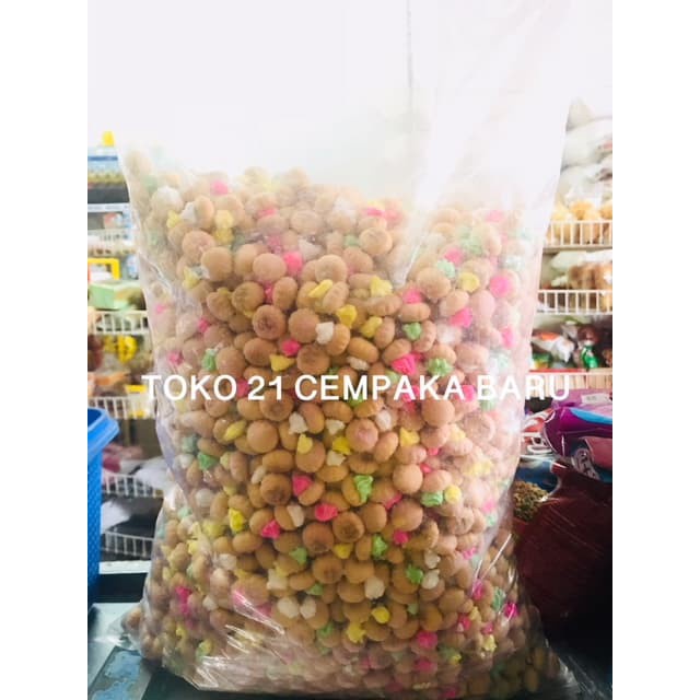 

Kue Monas Jadul 1 BALL | Kue Cake Biskuit GemRose Jadul Gula Kancing Gem Rose Murah
