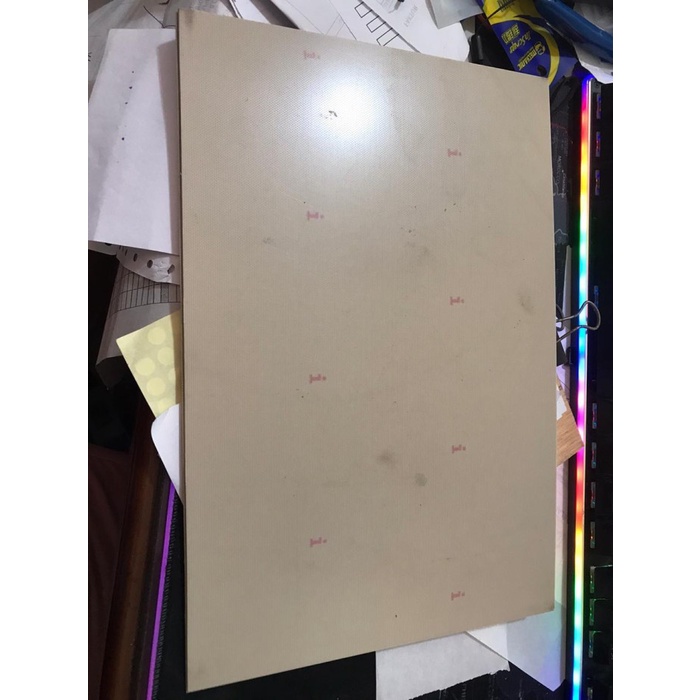 Pcb Polos CEM Putih Susu Ukuran 20 x 30 cm Bahan Semi Fiber