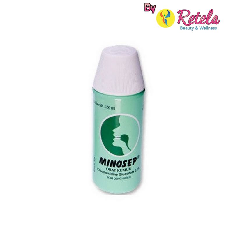 Minosep Obat Kumur Chlorhexidine Gluconate 0.1% 150ml