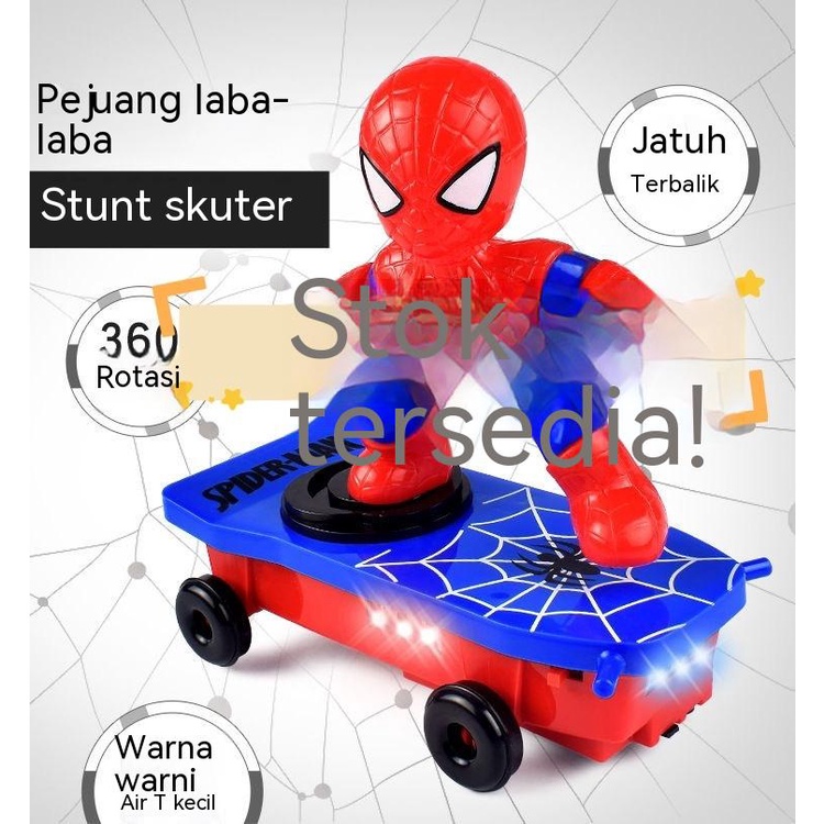 ★Douyin Skuter Kotak Hadiah Mobil Stunt Jatuh Mainan Anak-anak Mobil Anak Laki-laki Bayi Anak-anak S