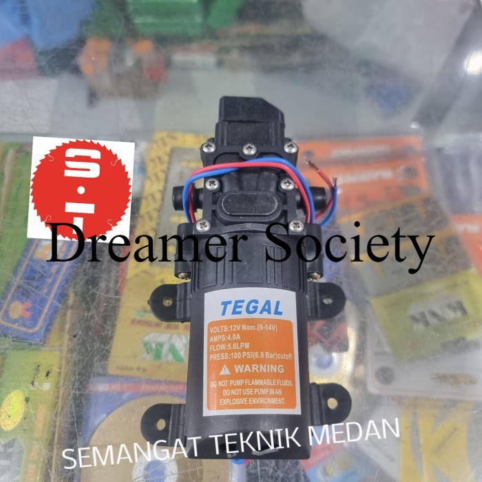 Berkualitas SPAREPART DINAMO POMPA AIR SPRAYER LISTRIK ELEKTRIK 16 LITER 12 VOLT ASN542