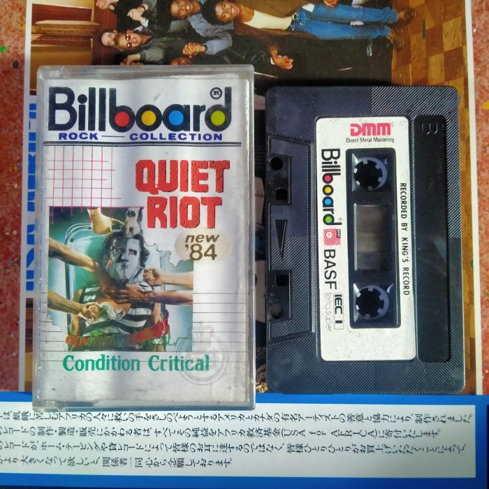 KASET QUIET RIOT CONDITION CRITICAL BILLBOARD