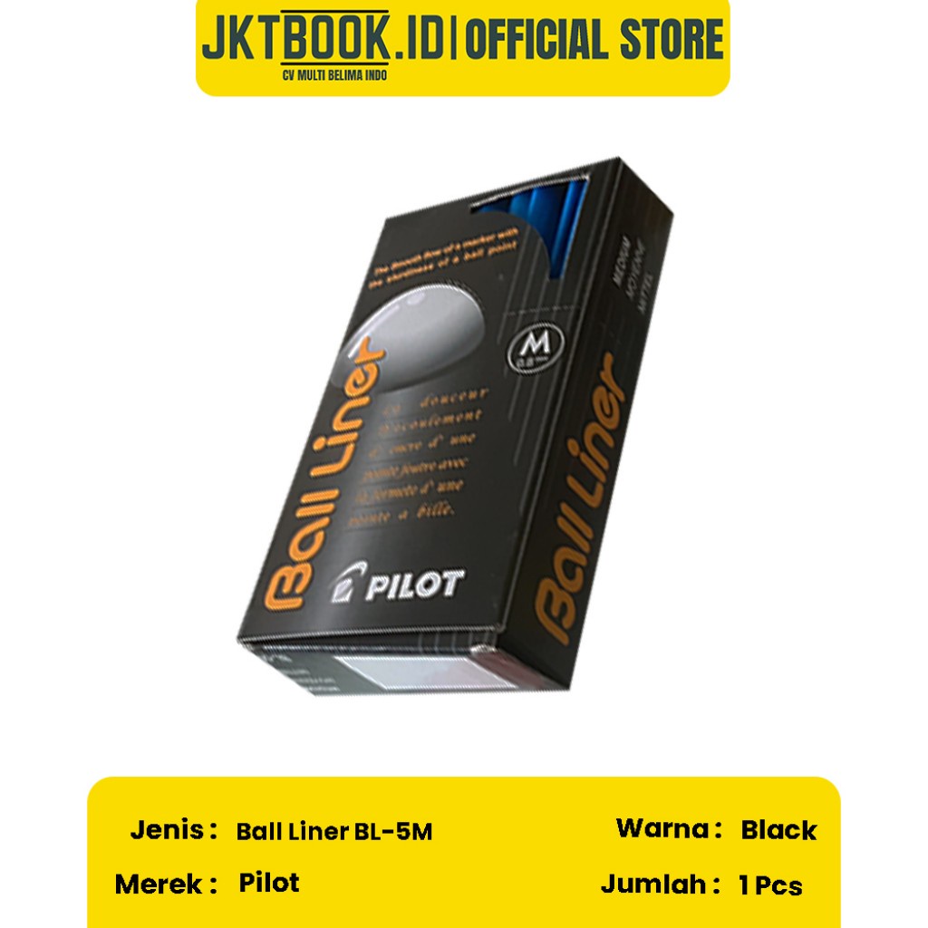 

Pulpen Ball Liner Pilot BL-5M