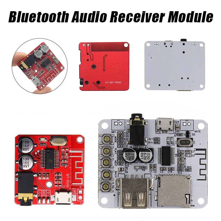 Bluetooth 5.0 Audio Receiver Board Stereo Music Module