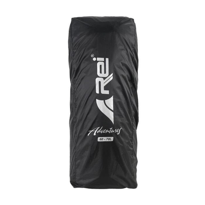 Rei Rain Cover Rei 60-70L Arei Outdoorgear Original - Merah Hitam Abu abu