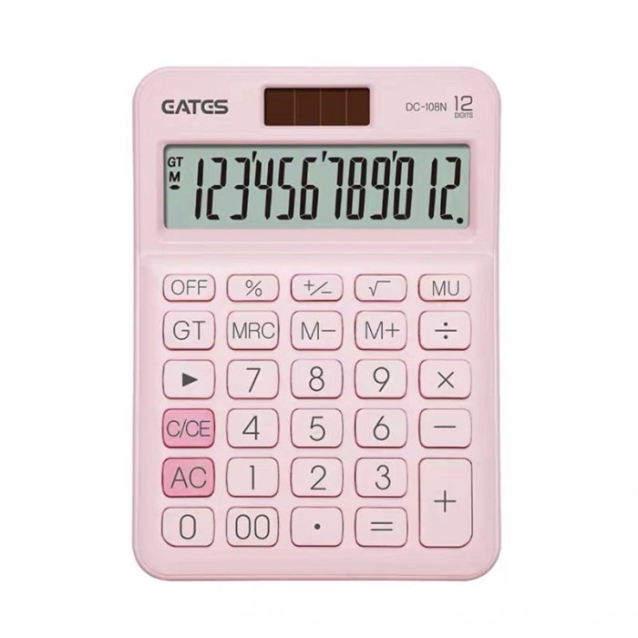 

cute calculator colourful import murah