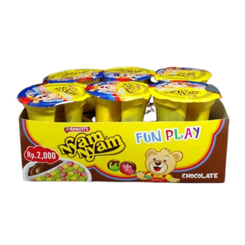 

Nyam Nyam Fun Play 1 pack isi 12 Cup
