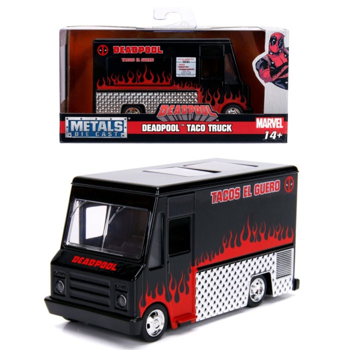 Jada 1/32 Deadpool Taco Food Truck