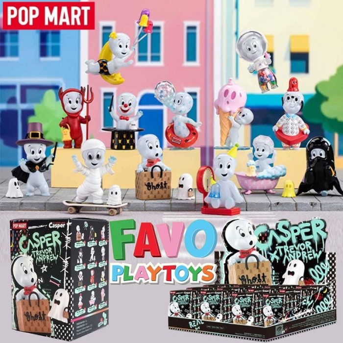 POP MART Casper × Trevor Andrew Series Blind Box Figure